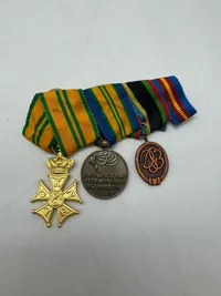 Dansk miniture medalje spange