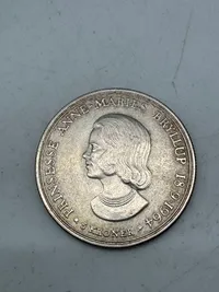 Original Dansk jubilæums mønt af sølv