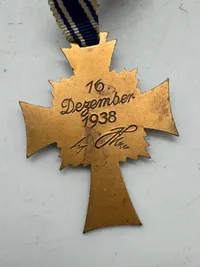 Originalt Ehrenkreuz der Deutschen Mutter 3 klasse