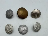 Samling original Tyske WW2 knapper bla. Generals knap
