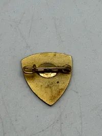 Originalt sjældent badge Landskampen Danmark Tyskland 1939