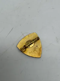 Originalt sjældent badge Landskampen Danmark Tyskland 1939