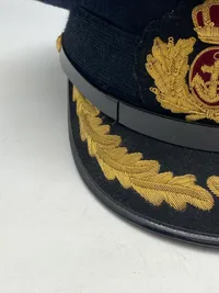 Original kasket - søværnet (Orlogskaptajn og opefter)
