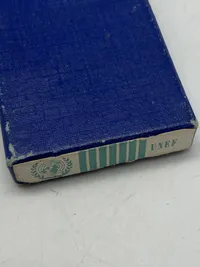 Original UNEF medalje med æske og to sild