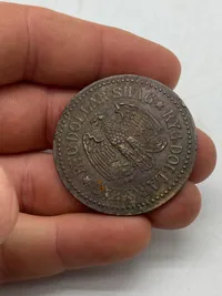 Original reklame mønt fra Dollar shag tobak