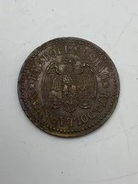 Original reklame mønt fra Dollar shag tobak