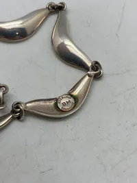 Halskæde og armbånd -925 sterlingsølv