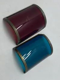 Originale lanterne glas - det ene stemplet Hamburg