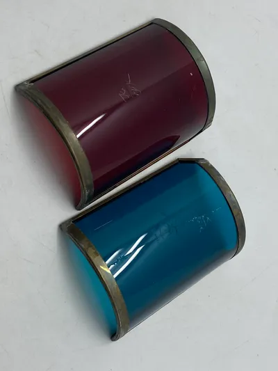 Originale lanterne glas - det ene stemplet Hamburg