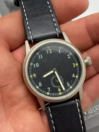 Mekanisk ur lavet som de tyske Luftwaffe ure - ww2