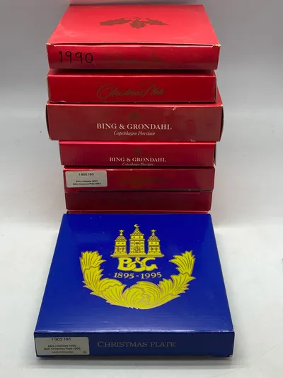 Samling jule plaketter - B&G