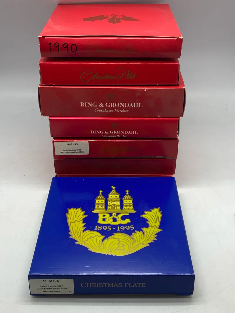 Samling jule plaketter - B&G