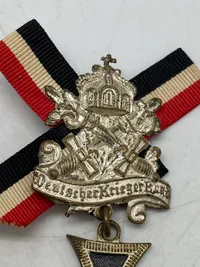 Original DEUTSCHER KRIEGERBUND - KRIEG. UNTERSTÜTZUNGSVEREIN