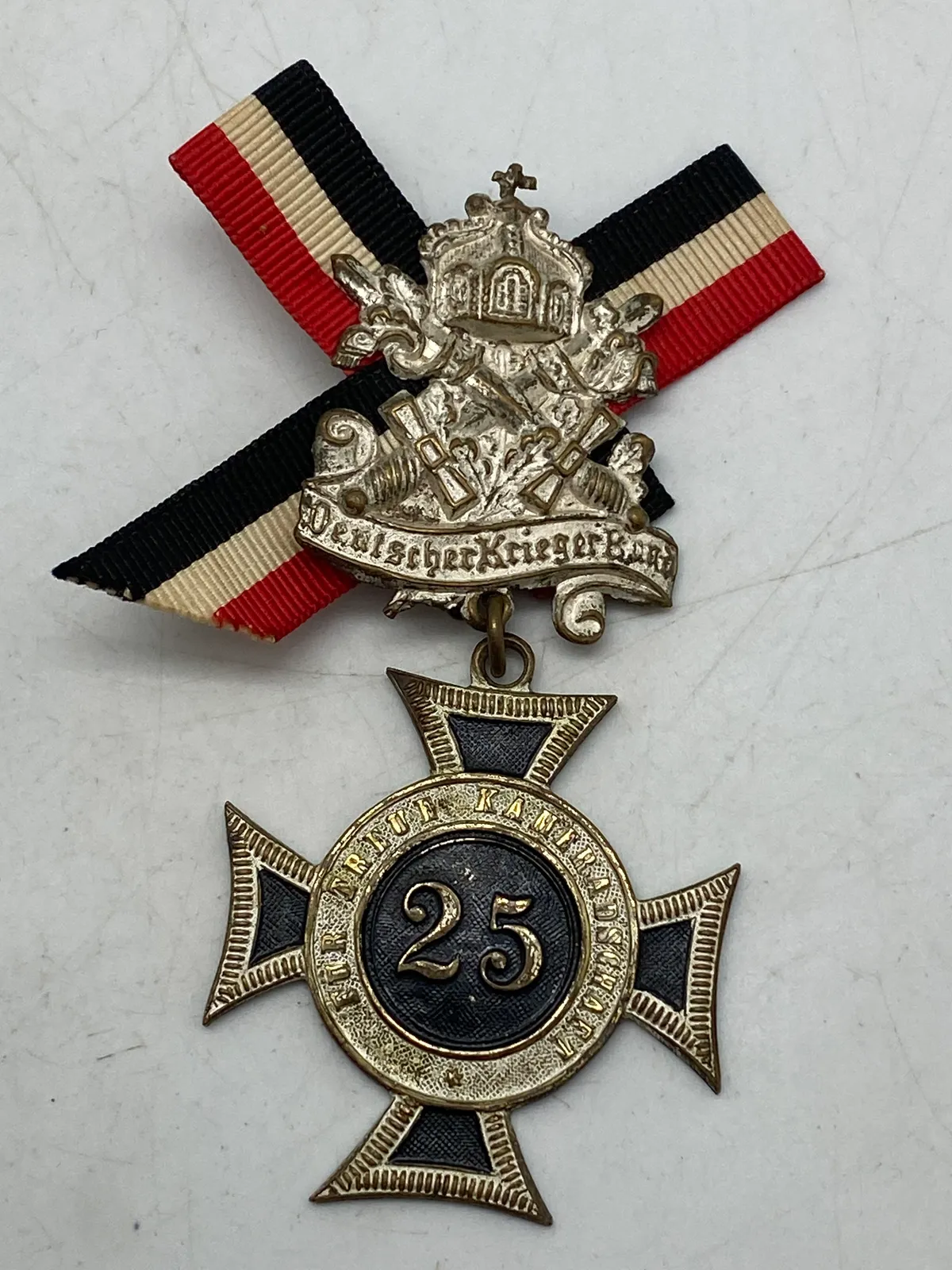 Original DEUTSCHER KRIEGERBUND - KRIEG. UNTERSTÜTZUNGSVEREIN
