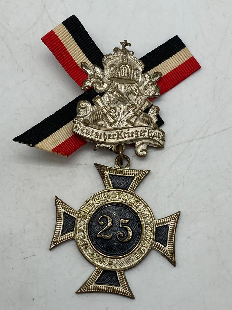 Original DEUTSCHER KRIEGERBUND - KRIEG. UNTERSTÜTZUNGSVEREIN