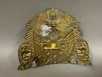 Svensk model 1886 hjelmplade
