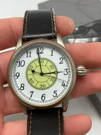 Mekanisk ww2 Luftwaffe ur - nyproduceret og virker
