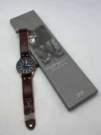 Mekanisk ww2 Luftwaffe ur - nyproduceret og virker