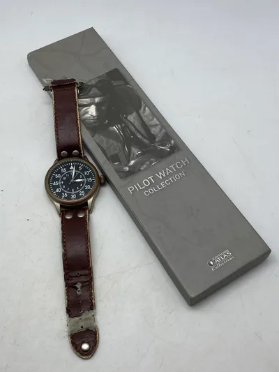 Mekanisk ww2 Luftwaffe ur - nyproduceret og virker
