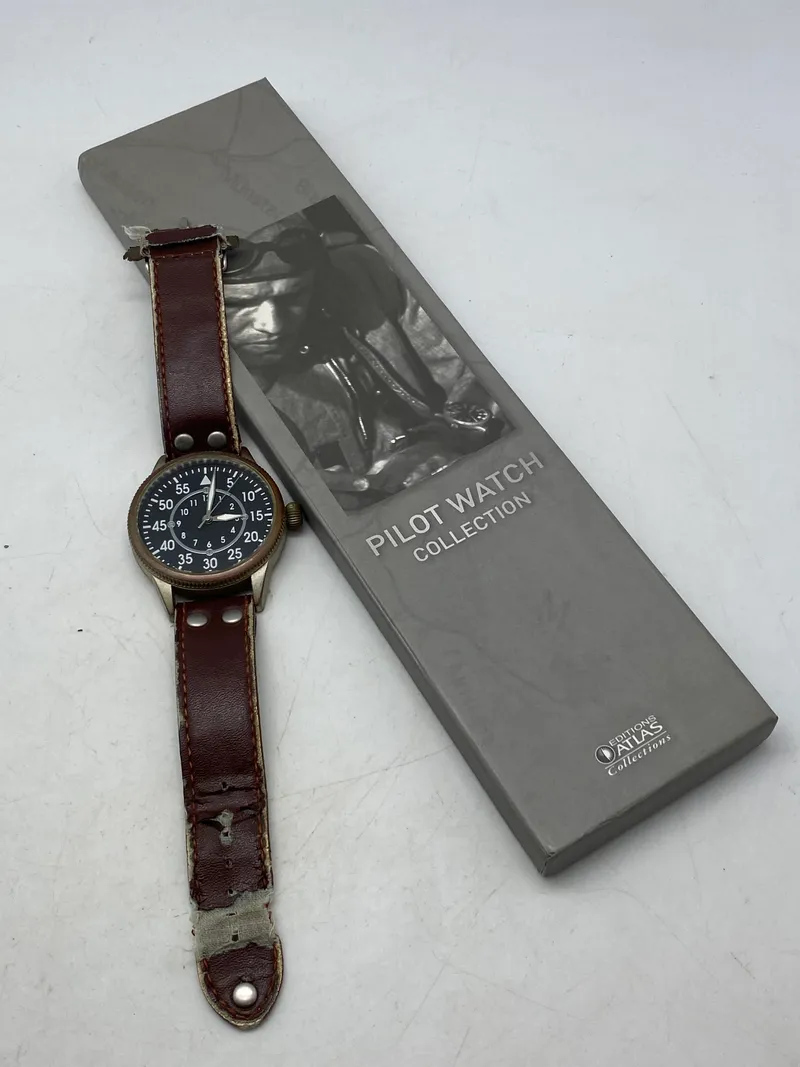 Mekanisk ww2 Luftwaffe ur - nyproduceret og virker