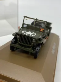 Model af ww2 køretøj - ekstremt veludført