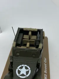 Model af ww2 køretøj - ekstremt veludført