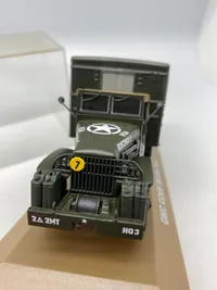 Model af ww2 køretøj - ekstremt veludført