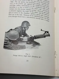 Sjældent originalt Madsen instruktionshæfte