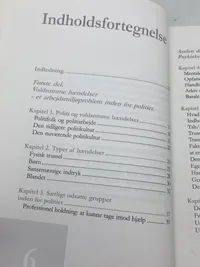 Politi og voldsomme hændelser