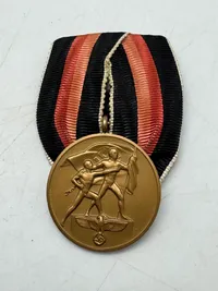 Original tysk 1.oktober 1938 medalje