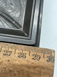 Veludført original bakelit plakette fra den tysk olympiade i 1936