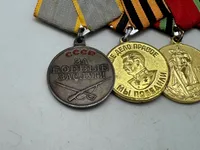Original russisk medalje spange WW2