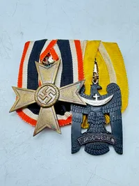 Original tysk ww1/ww2 spange, Silesian Eagle