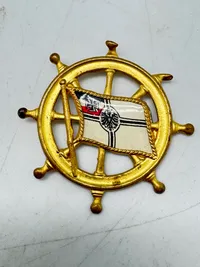 Veludført original tysk badge WW1