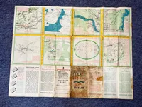 Originalt kort over Berlin fra olympiaden i 1936