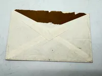 Original feldpost kuvert sendt fra frivillig til Danmark
