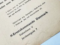 Original hverveflyer for Frikorps Danmark