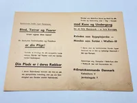 Original hverveflyer for Frikorps Danmark