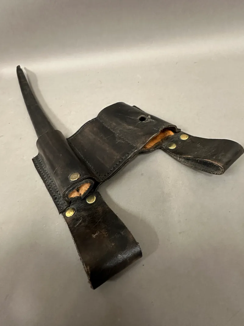 Bajonet skede og frø, reenactor