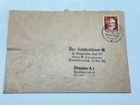Sjældent original kuvert sendt til Heinrich Himmler (eller hans stab)