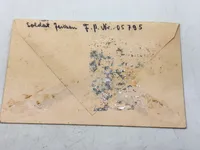Original feldpost kuvert sendt til dansk præst - ww2