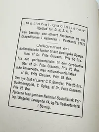 Sjælden original DNSAP flyer