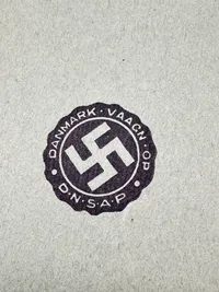 Sjælden original DNSAP flyer