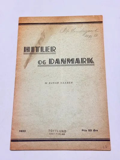 Sjælden original DNSAP flyer