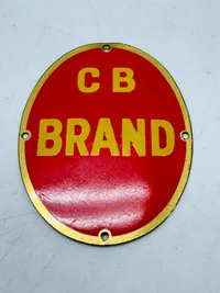 Originalt CB brand badge