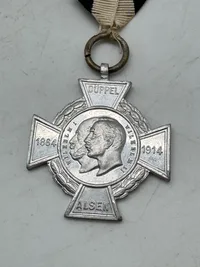 Original Tysk veteran minde medalje 50 året for 1864 i 1914