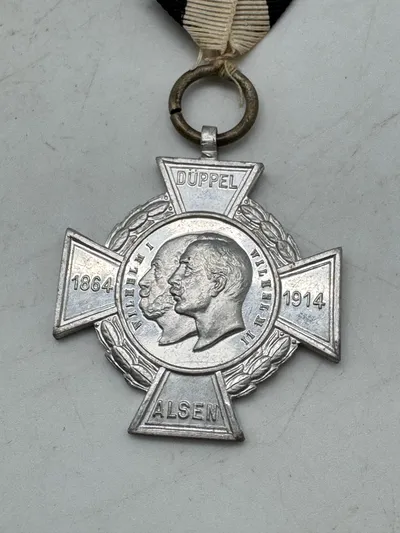 Original Tysk veteran minde medalje 50 året for 1864 i 1914