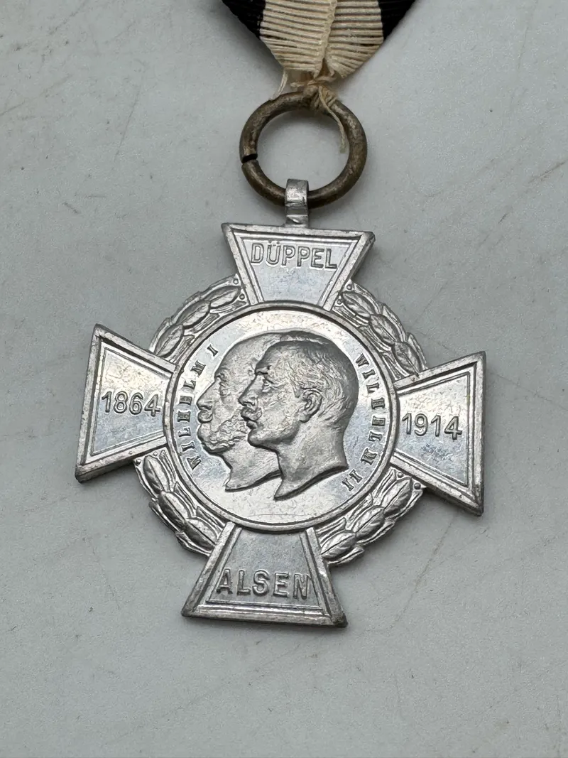 Original Tysk veteran minde medalje 50 året for 1864 i 1914