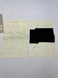 Originalt Dansk SS feltpost med censur brev - SS panzer grenadier regiment 24, 111 bataljon