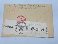 Originalt Dansk SS feltpost - "Frikorps Danmark"